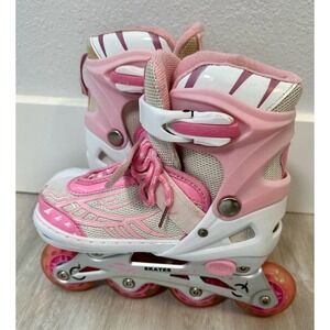XMBT Girls Small Size 31-34 Inline Skates Rollerblades Adjustable Size 5-8 Year
